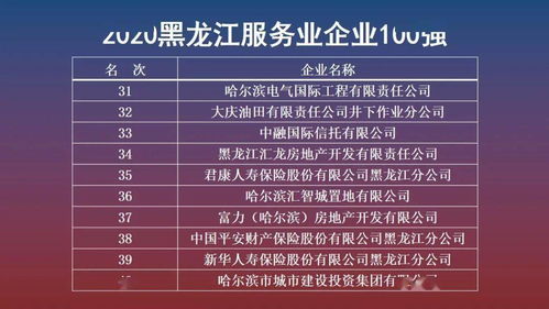倍豐集團再創輝煌 榮登黑龍江百強企業第21位，服務業百強第11位，租賃服務領跑區域